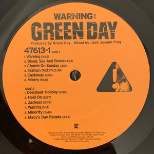 Green Day - Warning:
