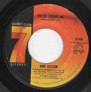 Ann Sexton - Love, Love, Love (I Want To Be Loved) / You're Losing Me 1974 - Quarantunes