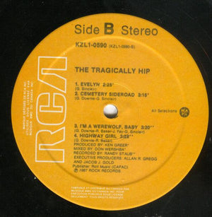 The Tragically Hip - The Tragically Hip 1987 - Quarantunes
