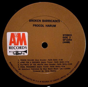 Procol Harum - Broken Barricades 1971 - Quarantunes