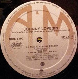 Johnny Lovesin - (I Need A) Working Girl - 1983 - Quarantunes