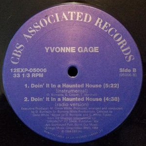Yvonne Gage - Doin' It In A Haunted House - 1984 - Quarantunes