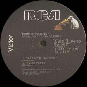 Pointer Sisters - Dare Me (Special Extended Single) (12") 1985 - Quarantunes