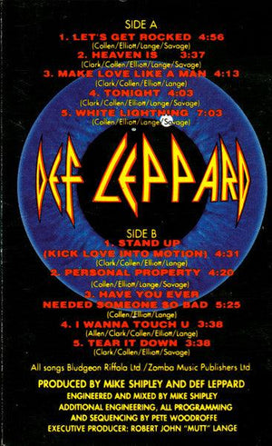 Def Leppard - Adrenalize 1992 - Quarantunes