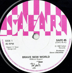 Toyah - Brave New World 1982 - Quarantunes