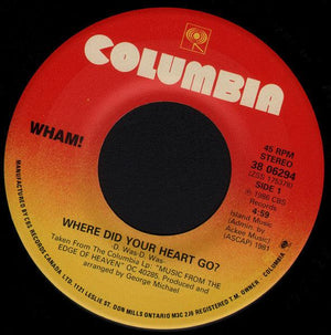 Wham! - Where Did Your Heart Go? 1986 - Quarantunes