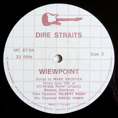 Dire Straits - Wiewpoint