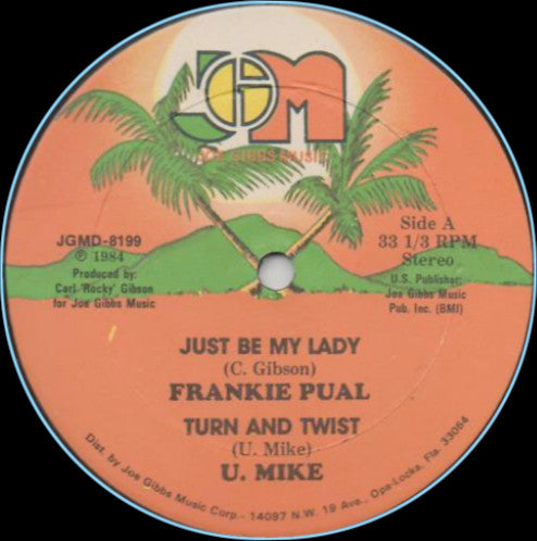 Frankie Paul - Just Be My Lady / Twist Dub