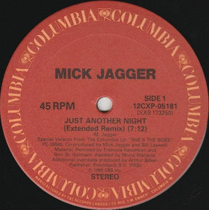 Mick Jagger - Just Another Night - 1985 - Quarantunes