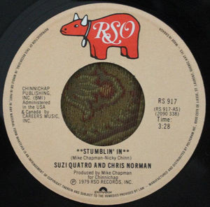 Suzi Quatro & Chris Norman - Stumblin' In / A Stranger To Paradise 1979 - Quarantunes