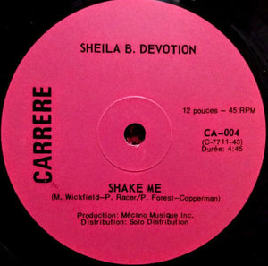 Sheila & B. Devotion - Singin In The Rain / Shake Me - 1977 - Quarantunes