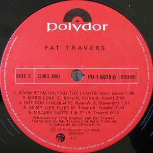 Pat Travers - Pat Travers - 1976 - Quarantunes