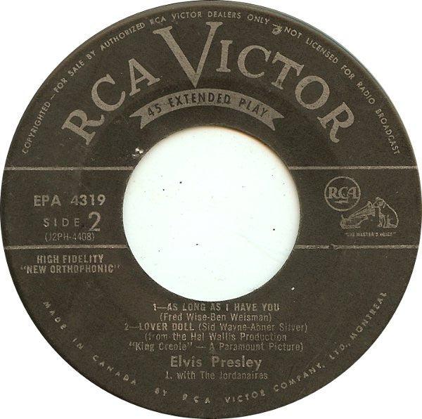 Elvis Presley - King Creole Vol.1 1958 - Quarantunes