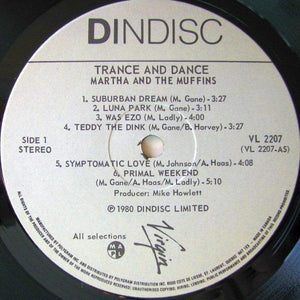 Martha And The Muffins - Trance And Dance 1980 - Quarantunes