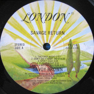 Savoy Brown - Savage Return 1978 - Quarantunes
