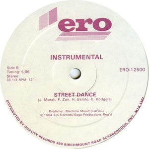 Break Machine - Street Dance 1983 - Quarantunes
