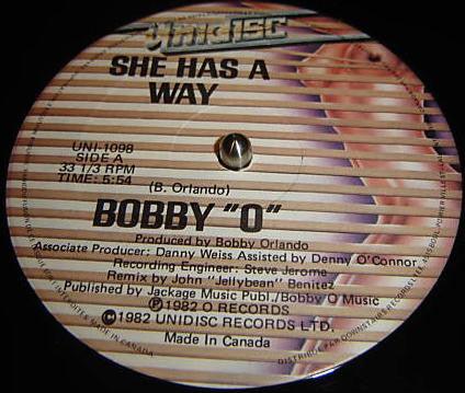 Bobby Orlando - She Has A Way / Beat By Beat (Try My Love) - Quarantunes