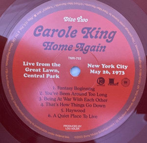 Carole King - Home Again (2xLP, DVD, 7") 2022 - Quarantunes