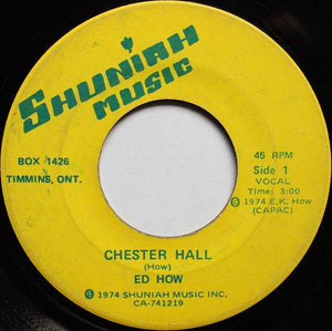 Ed How - Chester Hall 1974 - Quarantunes