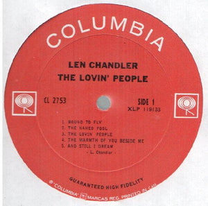 Len Chandler - The Lovin' People 1967 - Quarantunes