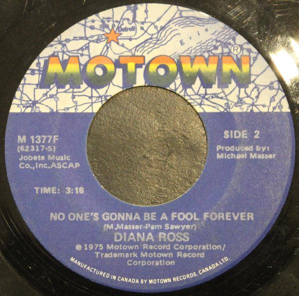 Diana Ross - Theme From Mahogany (Do You Know Where You're Going To) / No One's Gonna Be A Fool Forever 1975 - Quarantunes