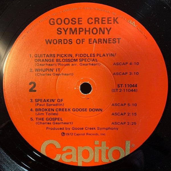 Goose Creek Symphony - Words Of Earnest - Quarantunes