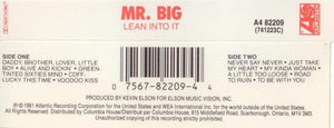 Mr. Big - Lean Into It - Quarantunes