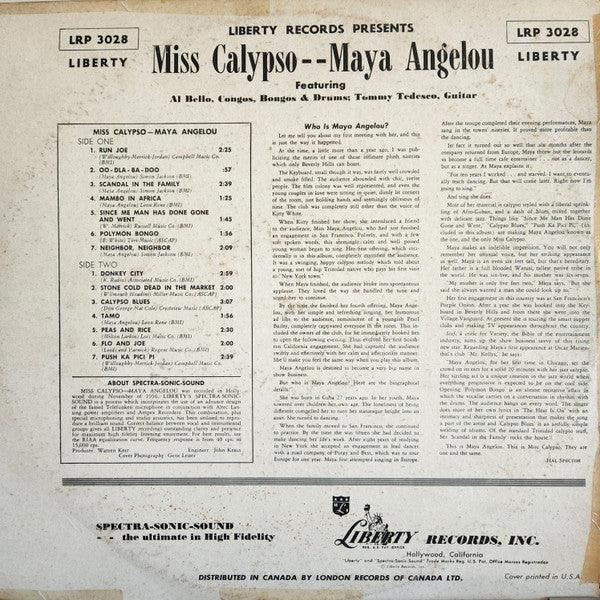 Maya Angelou - Miss Calypso 1956 - Quarantunes