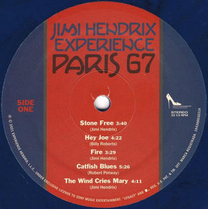 Jimi Hendrix Experience - Paris 67 (record store day) 2021 - Quarantunes