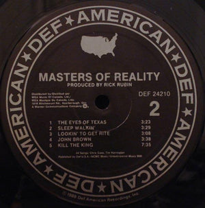 Masters Of Reality - Masters Of Reality 1988 - Quarantunes