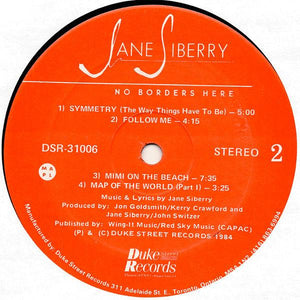 Jane Siberry - No Borders Here - 1984 - Quarantunes