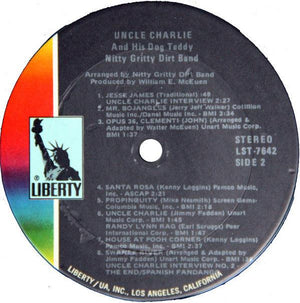 Nitty Gritty Dirt Band - Uncle Charlie & His Dog Teddy - 1970 - Quarantunes