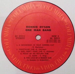 Ronnie Dyson - One Man Band - 1973 - Quarantunes