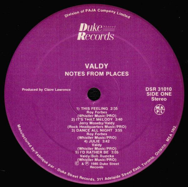 Valdy - Notes From Places 1985 - Quarantunes