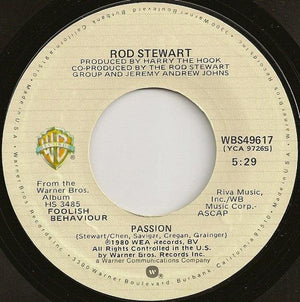 Rod Stewart - Passion 1980 - Quarantunes