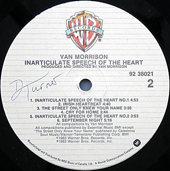 Van Morrison - Inarticulate Speech Of The Heart 1983 - Quarantunes