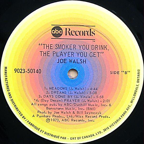 Joe Walsh - The Smoker You Drink, The Player You Get 1973 - Quarantunes