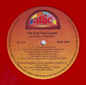 The Electric Chairs - Blatantly Offenzive