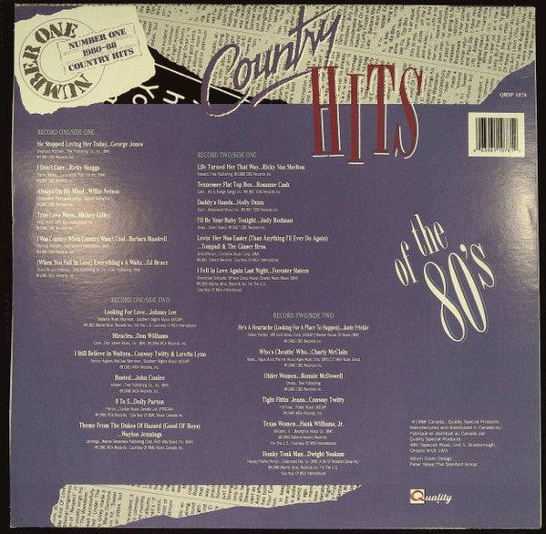 Various - Number One Country Hits Of The 80's (1980-88) 1988 - Quarantunes