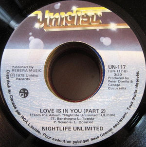 Nightlife Unlimited - Love Is In You 1979 - Quarantunes