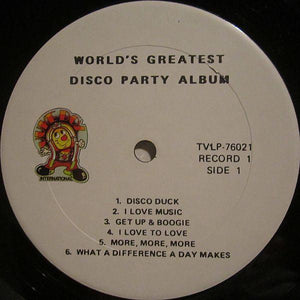 Various - World's Greatest Disco Party Album 1976 - Quarantunes