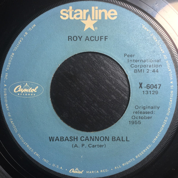 Roy Acuff - Wabash Cannon Ball