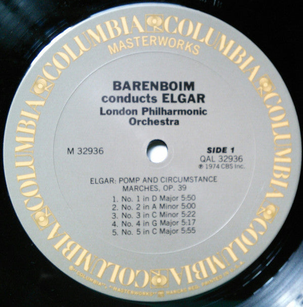 Daniel Barenboim - The Five Pomp & Circumstance Marches / Imperial March / Crown Of India Suite