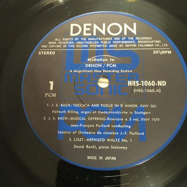 Various - Invitation To Denon / PCM (A Magnificient New Recording System) - Quarantunes