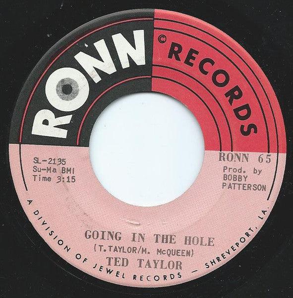 Ted Taylor - I Want To Be A Part Of You Girl / Going In The Hole 1972 - Quarantunes