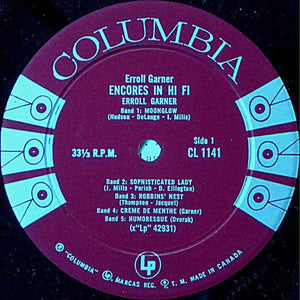 Erroll Garner - Encores In Hi Fi - 1958 - Quarantunes