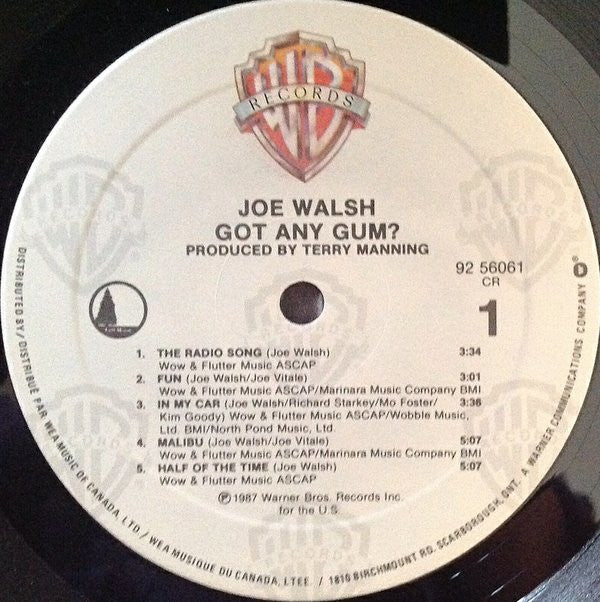 Joe Walsh - Got Any Gum?