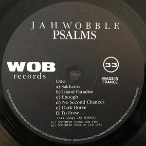 Jah Wobble - Psalms - Quarantunes