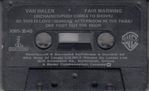 Van Halen - Fair Warning - Quarantunes