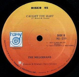 The Melodians - Sweet Sensation / Caught You Baby (12") 1977 - Quarantunes